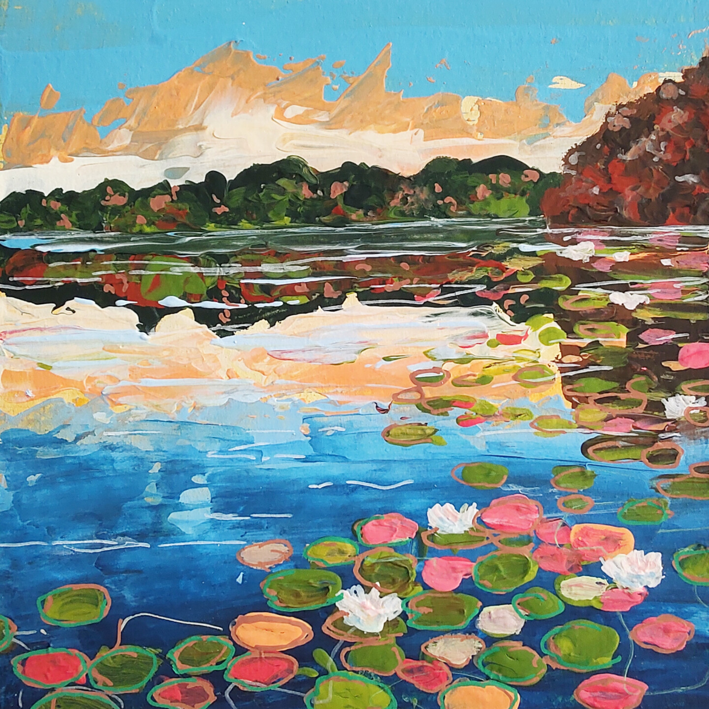 Natalya Volynska - Seascape Painting Acrylic Original Artwork