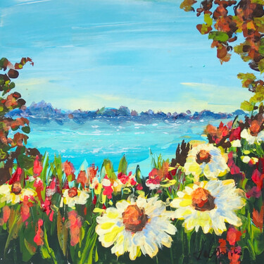 Flower Meadows Painting Acrylic Original