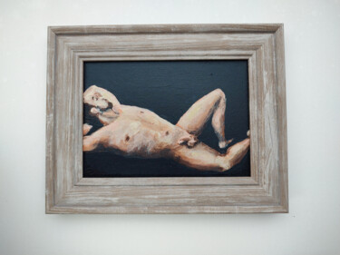 Dreaming Man Nude Original Painting
