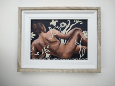 Man Nude Original Acrylic Painting